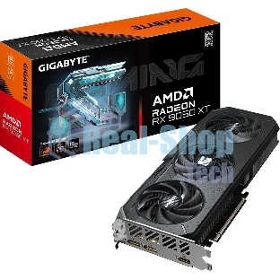 Видеокарта Gigabyte PCI-E 5.0 GV-R9060XTGAMING OC-16GD 1.0 AMD Radeon RX 9060XT 16Gb 128bit GDDR6 2210/20000 HDMIx2 DPx2 HDCP Ret