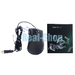 Мышь проводная Raskat M018 черный, 3200 dpi, USB, кнопки - 6
