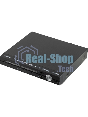 Плеер DVD Hyundai H-DVD200 черный Караоке ПДУ