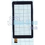 Сенсорное стекло (тачскрин) OLM-070A0933-FPC. черное