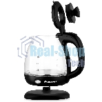 Чайник электрический BRAYER BR6106, 1100 Вт, 1 л, стеклянный, автоотключение, подсветка, черный