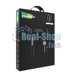 Кабель аудио MORE CHOICE (4610196409844) UK28a AUX 3.5мм Type-C 1м, черный