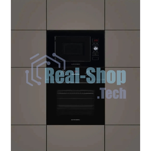 Встраиваемая микроволновая печь Kuppersberg HMW 625 B 20 л, High-Tech, 800 Вт, черный