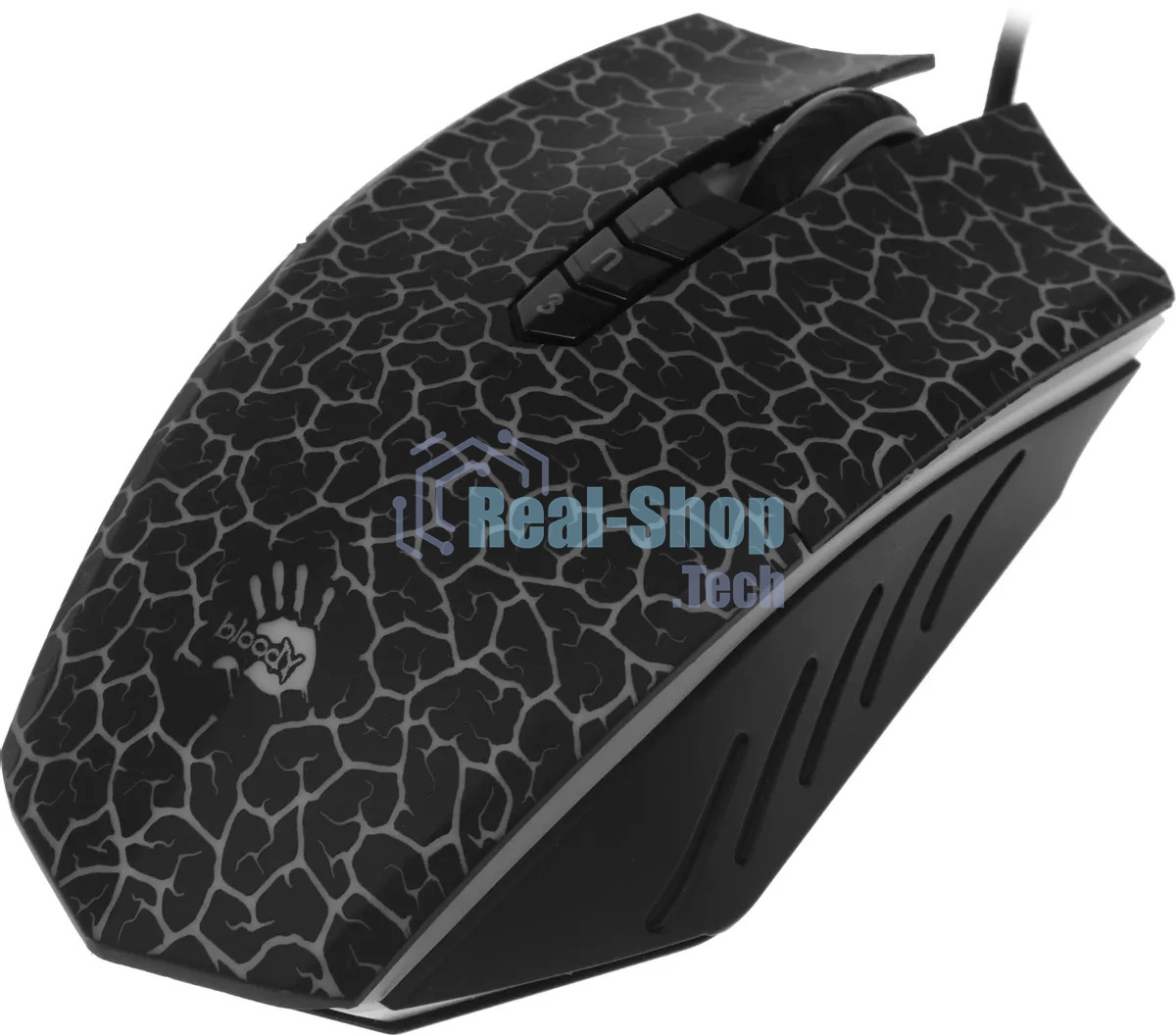 Мышь проводная A4Tech Bloody A70A черный, 6200 dpi, USB Type-A, кнопки - 8