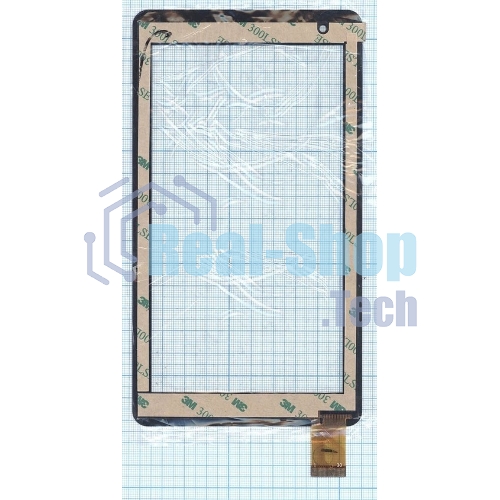 Сенсорное стекло (тачскрин) OLM-070A0933-FPC. черное