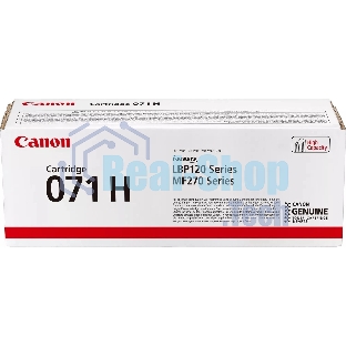 Картридж лазерный Canon 071H 5646C002 черный (2500 стр.) для Canon i-SENSYS LBP122dw/MF272dw/MF275dw