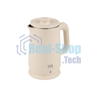 Чайник электрический Homestar HS-1006 1.8л бежевый, двойной корпус