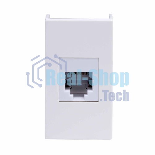 Розетка телефонная DKC Viva 45018 1-м 1 мод, RJ12, 6P6C, белый