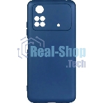 Чехол (клип-кейс) DF poOriginal-06 для Poco M4 Pro (4G) синий