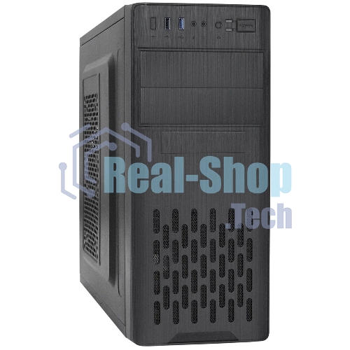 Компьютерный корпус Miditower ExeGate CP-606U-UNS500 (ATX, БП UNS500 с вент. 12см, 1хUSB/1хUSB 3.0, аудио)