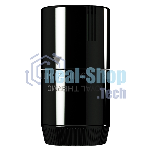 Термоголовка жидкостная Royal Thermo Design М30х1,5 (хром черный)