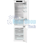 Встраиваемый холодильник Gorenje NRKI519E82WF, 193 см, электронное управление, цифровой дисплей, Wi-Fi, NoFrost Dual, Multiflow 360, контейнер CrispZone с контролем влажности, функция ConvertActive, AdaptTech, MultiAdjust, жесткое крепление, инверторный компрессор, уровень шума 35 дБ