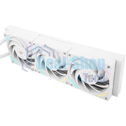 Система жидкостного охлаждения Thermalright Elite Vision 360 (360mm, LED, White, ARGB/Fans: 3x120mm, 69CFM, 27dBA, 2150RPM/Pump height 63mm, Rad thickness 27mm/S: 1700, 1200, 1851, 115X, 2011, 2066, AM5, AM4)