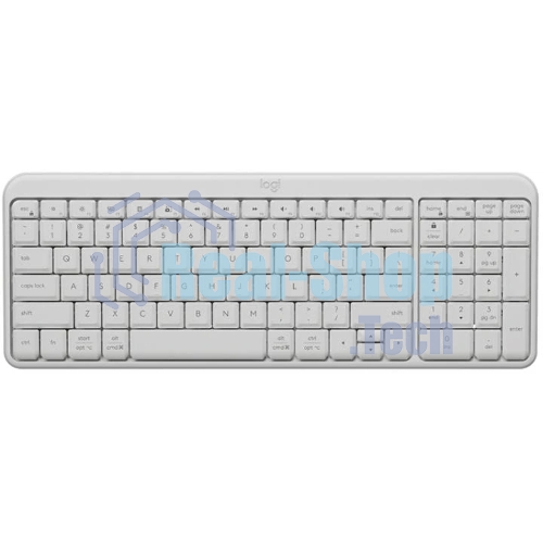 Клавиатура Logitech K251 белый беспроводная BT Multimedia (920-013364)