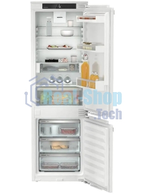 Встраиваемый холодильник Liebherr ICNd 5123 001 белый, двухкамерный, 190/83л, морозилка снизу, No Frost