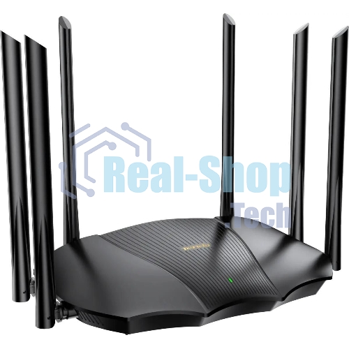 Двухдиапазонный гигабитный Wi-Fi роутер Tenda TX3000 Pro AХ3000, до 574 Мбит/с на 2,4 ГГц + до 2402 Мбит/с на 5 ГГц