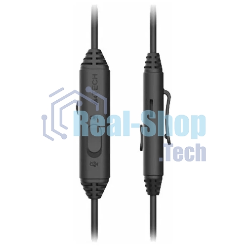 Гарнитура A4Tech Fstyler FH100 чёрный, проводная