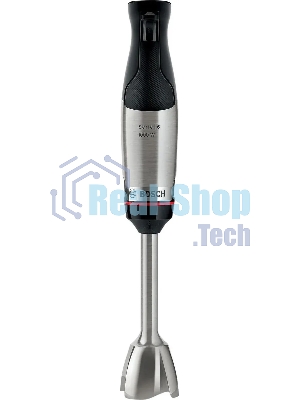 Блендер погружной Bosch MSM6M622 черный, 1000 Вт, плавная регулировка, турбо