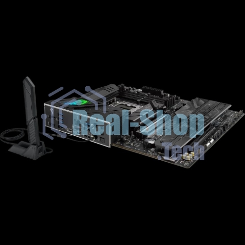Материнская плата ASUS ROG STRIX B860-F GAMING WIFI, LGA 1851, Intel B860, 4xDDR5, 4xSATA, 4xM.2, 1xPCIe 5.0 x16, 1xPCIe 4.0 x16, 1xDP, 1xHDMI, 1x 2.5Gb LAN, 1xUSB 20Gbps, 1xUSB 10Gbps, 6xUSB-A 5Gbps, 2xUSB 2.0, 3x3.5 мм, 7.1, ATX