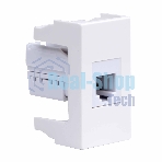 Розетка телефонная DKC Viva 45018 1-м 1 мод, RJ12, 6P6C, белый