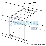 Индукционная варочная панель Bosch PUG61KAA5E черный