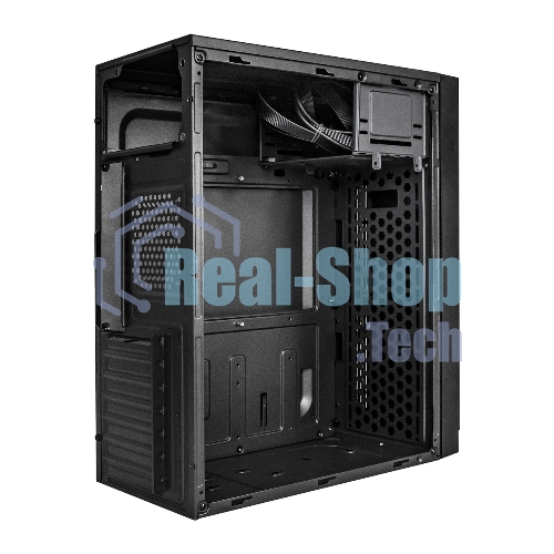 Компьютерный корпус Miditower ExeGate AA-442U2-AA450 (ATX, AA450 8 см, 1хUSB+2хUSB 3.0, аудио, черный)