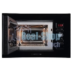 Встраиваемая микроволновая печь Kuppersberg HMW 625 B 20 л, High-Tech, 800 Вт, черный