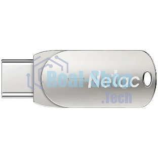 Флешка USB Netac U785C (NT03U785C-064G-32PN), 64Gb, USB 3.0/TypeC, R/W 110/45, серебристый
