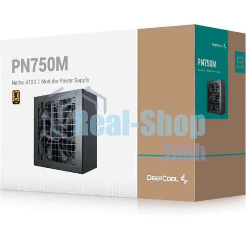 Блок питания Deepcool/GamerStorm PN750M V2 Gen.5, 750Вт, 80 PLUS Gold, 120мм, черный