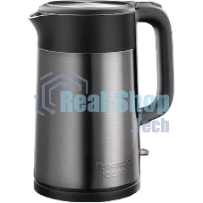 Чайник электрический Panasonic NC-CWK51 1.7 л, 1500 Вт, нержавеющая сталь/черный корпус: полупропилен/нержавеющая сталь