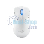 Мышь беспроводная/проводная ASUS ROG Keris II Ace белый, 42000 dpi, радиоканал, Bluetooth, USB, кнопки - 6