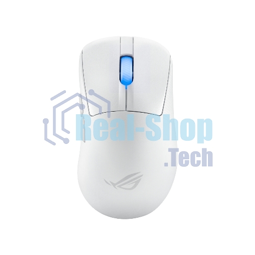 Мышь беспроводная/проводная ASUS ROG Keris II Ace белый, 42000 dpi, радиоканал, Bluetooth, USB, кнопки - 6
