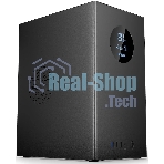Компьютерный корпус CBR mATX Minitower V865, без БП, 1хUSB 3.0, 2хUSB 2.0, HD Audio+Mic, Digital Screen, черный