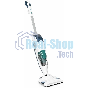 Пылесос Tefal Clean&Steam VP7751WH, белый, 1500/1500 Вт, уборка влажная/комбинированная/паром/сухая, пылесборник контейнер 0.3 л