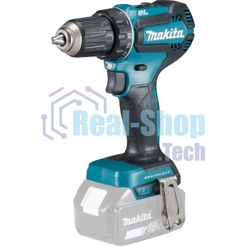 Дрель-шуруповерт Makita DDF485Z, 18 В, 0 Ач, 50 Нм, бесщеточный