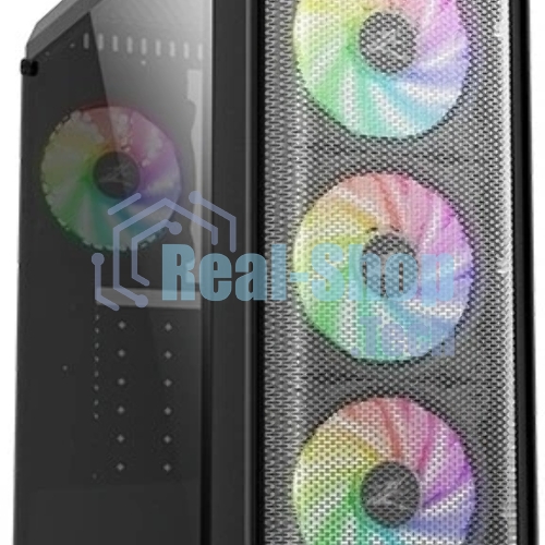 Компьютерный корпус ZALMAN N5 MF, ATX, черный, WINDOW, 1x5.25