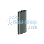 Портативный аккумулятор OLMIO QL-10, 10000mAh, 22.5W, QuickCharge3.0/PowerDelivery, LCD, серый