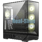 Компьютерный корпус MSI MAG PANO 130R PZ 2xUSB 3.2 Gen 1, 1xUSB 3.2 Gen2 Type-C, 3x120мм ARGB Reverse Blade Fan, 1x120мм ARGB Fan, 1 to 3 Fan PWM Splitter, Tempered Glass Window