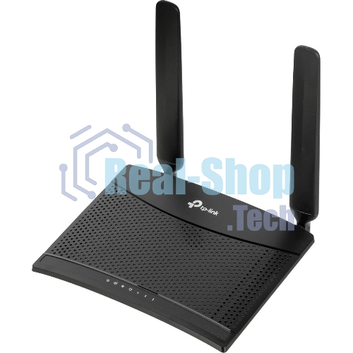 Роутер беспроводной TP-Link TL-MR100 N300 10/100BASE-TX/4G(3G) cat.4 черный