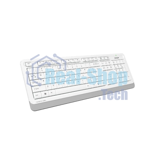 Комплект клавиатура+мышь A4Tech FStyler FG1010 беспроводной, USB, 2000 DPI, белый/серый