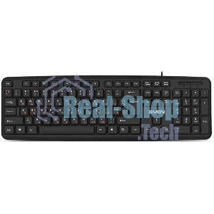 Клавиатура SVEN KB-S230 проводная, USB Type-A, чёрный