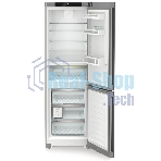 Холодильник Liebherr CBNsfc 5223-22 001 серебристый двухкамерный 216/94л морозилка снизу, No Frost