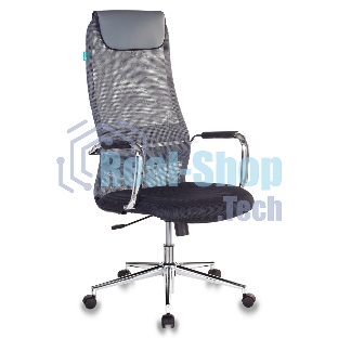 Кресло Бюрократ KB-9N/DG/TW-12 TW-01 TW-11 серый, сетка