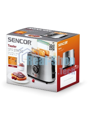Тостер Sencor STS 5050SS нержавеющая сталь, 1000 Вт, 2 слота