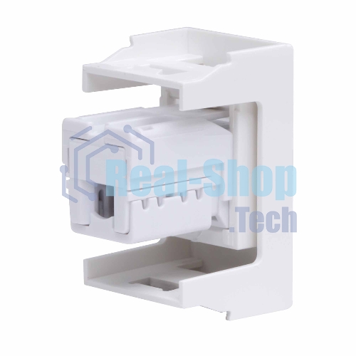 Розетка телефонная DKC Viva 45018 1-м 1 мод, RJ12, 6P6C, белый