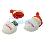 Флешка USB SmartBuy NY series Santa-A (SB16GBSantaA), 16Gb, USB 2.0, R/W 25/15, красный/белый