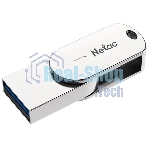 Флешка USB Netac U785C (NT03U785C-064G-32PN), 64Gb, USB 3.0/TypeC, R/W 110/45, серебристый