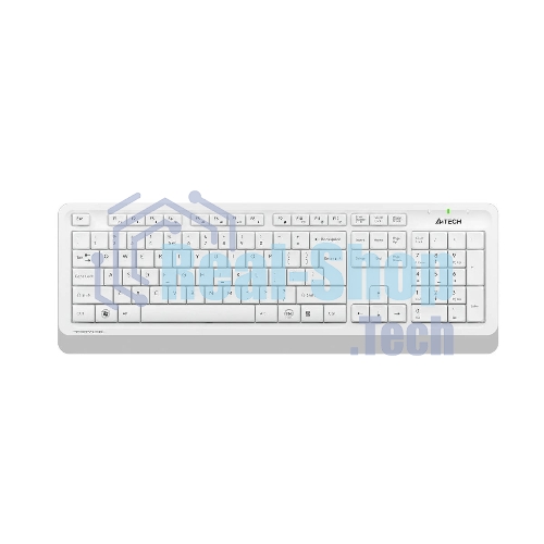 Комплект клавиатура+мышь A4Tech FStyler FG1010 беспроводной, USB, 2000 DPI, белый/серый