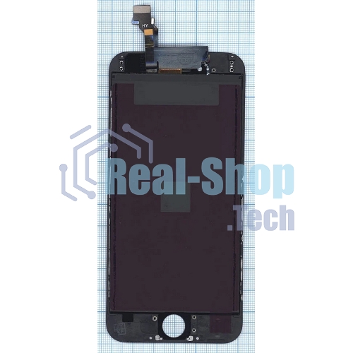 Дисплей Amperin для Apple iPhone 6 в сборе с тачскрином (IPS), черный