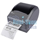Принтер наклеек G&G GG-D410 стационарный, прямая термопечать, 203 dpi, 152 мм/сек, USB черный